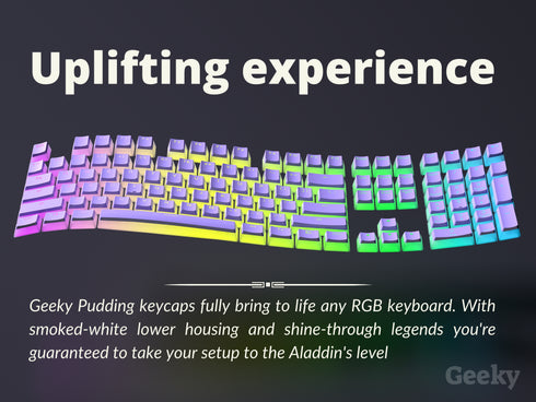 Pudding Keycaps